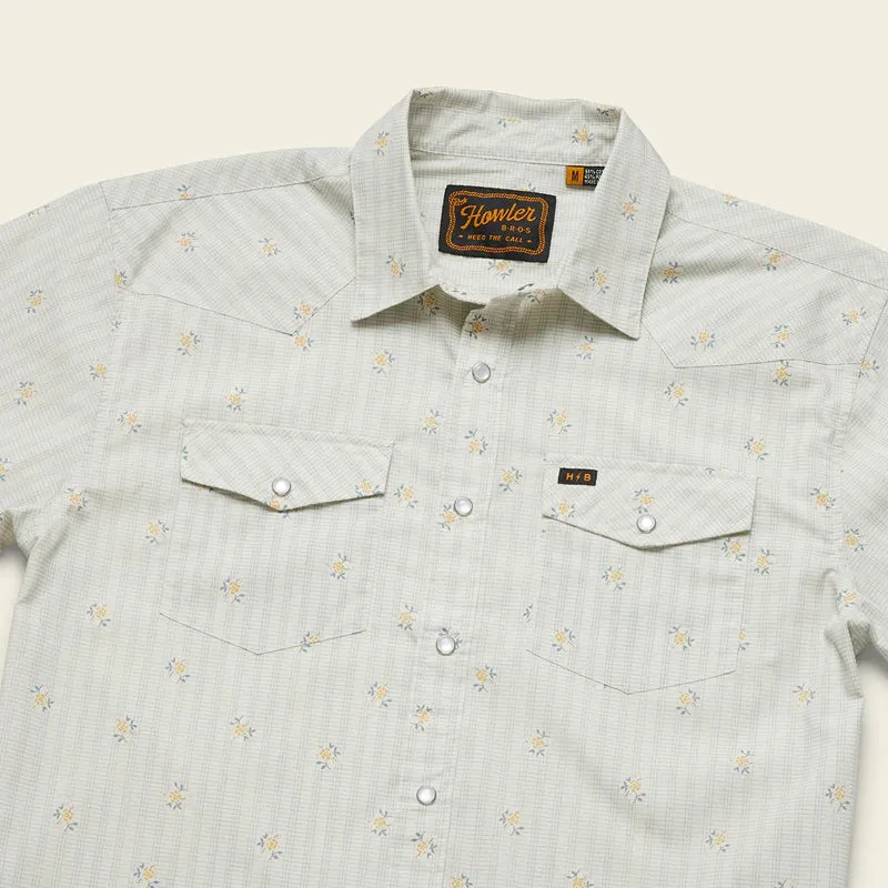 H Bar B Snapshirt | Vintage Grid Floral | Howler Bros