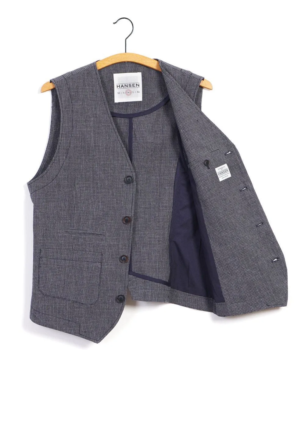 HALFDAN | Classic Waistcoat | River