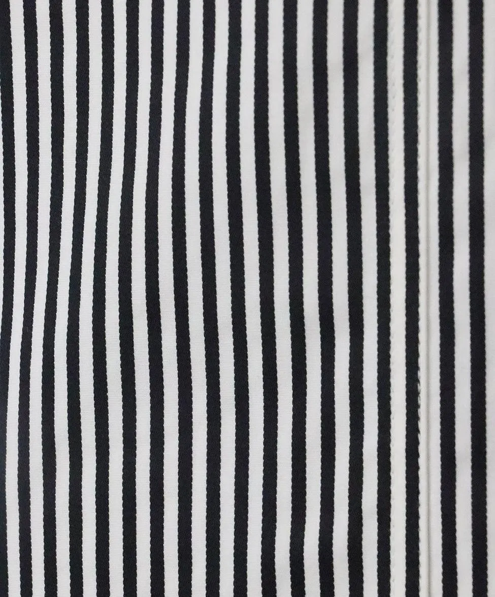 Helmut Lang Black & White Striped Top sz 2