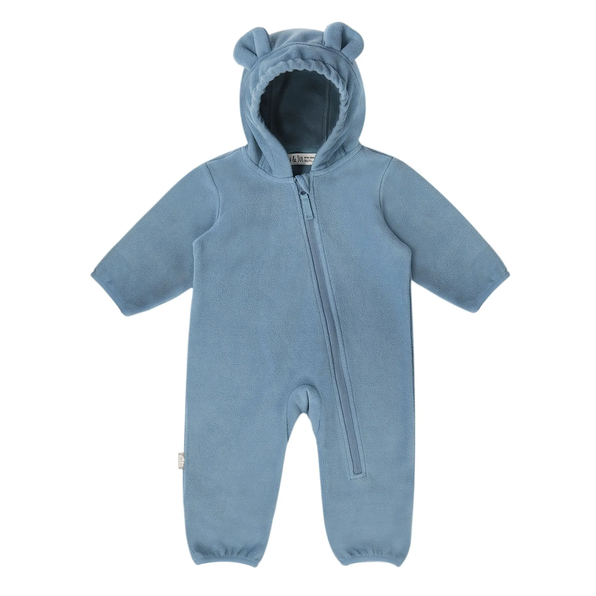 Jan & Jul Fleece Suit - Stormy Blue