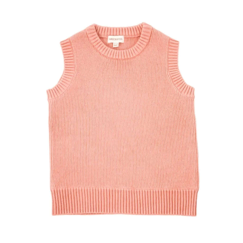 Knit Vest - Sunset