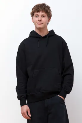 Loose Fit Hoodie Sweat Black