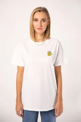 Maßkrug | Besticktes Oversized Bio Baumwoll T-Shirt