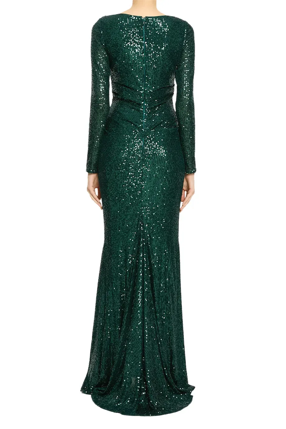 Matrix Sequin Evening Gown