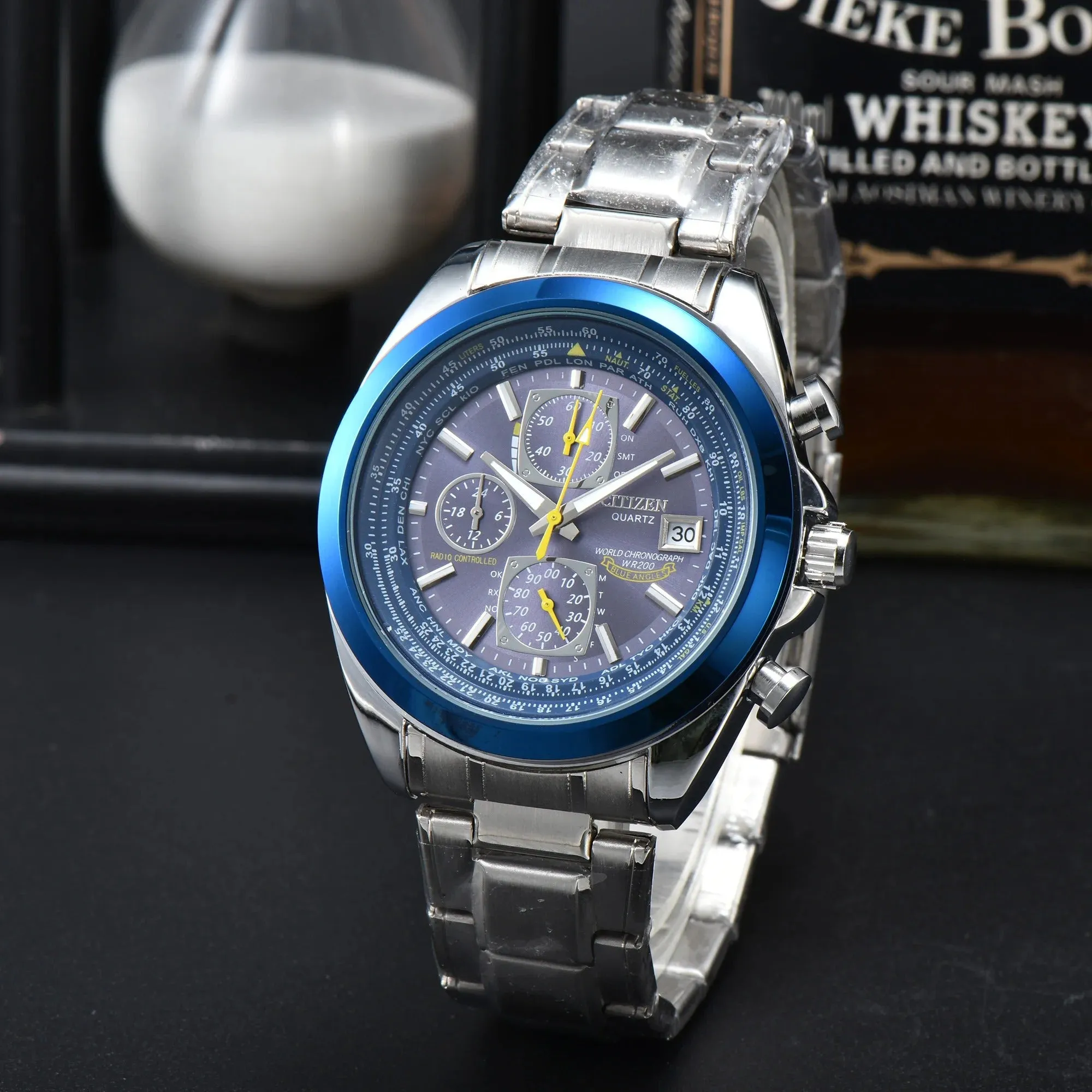 Men's Luxury Watch Brand Quartz Business Chronograph Waterproof Wrist Watch | 8220