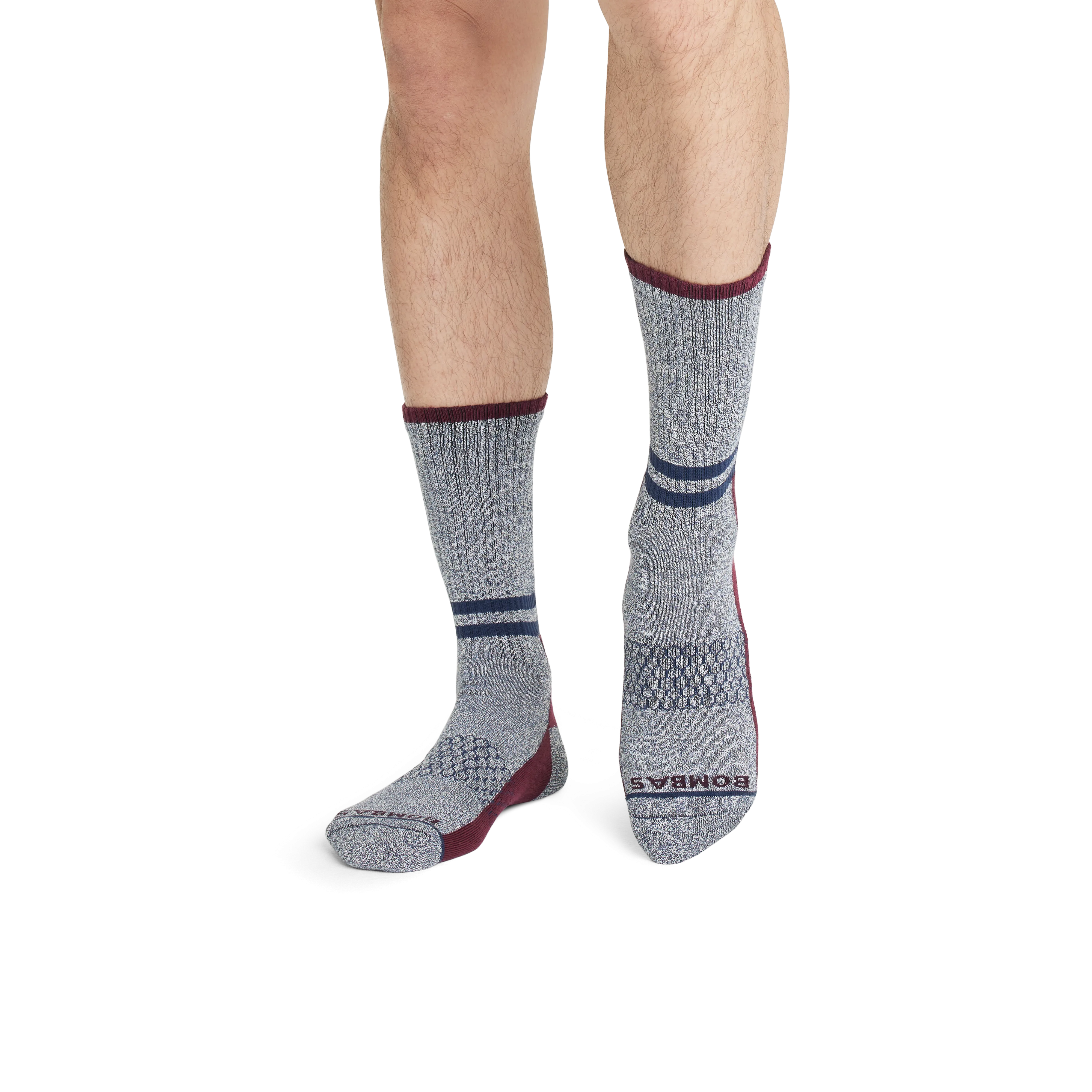 Men's Stripes Calf Sock 4-Pack