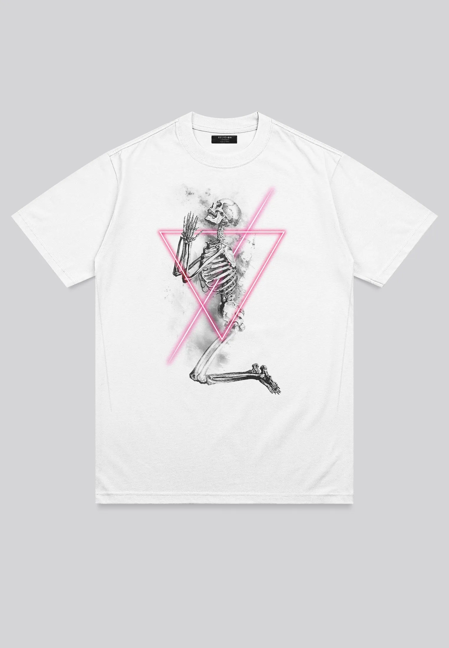 White Neon Graphic Tee - Unisex