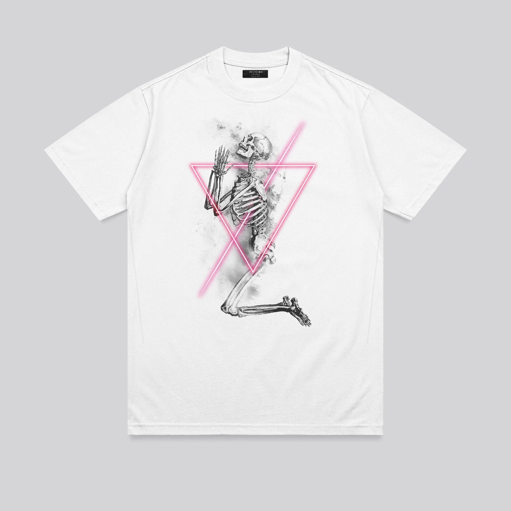 White Neon Graphic Tee - Unisex