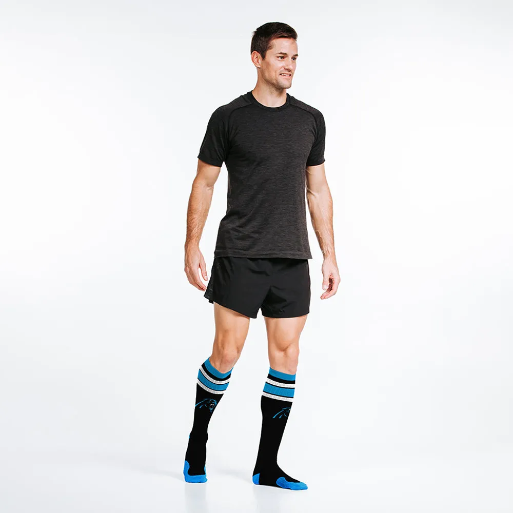 NFL Compression Socks, Carolina Panthers