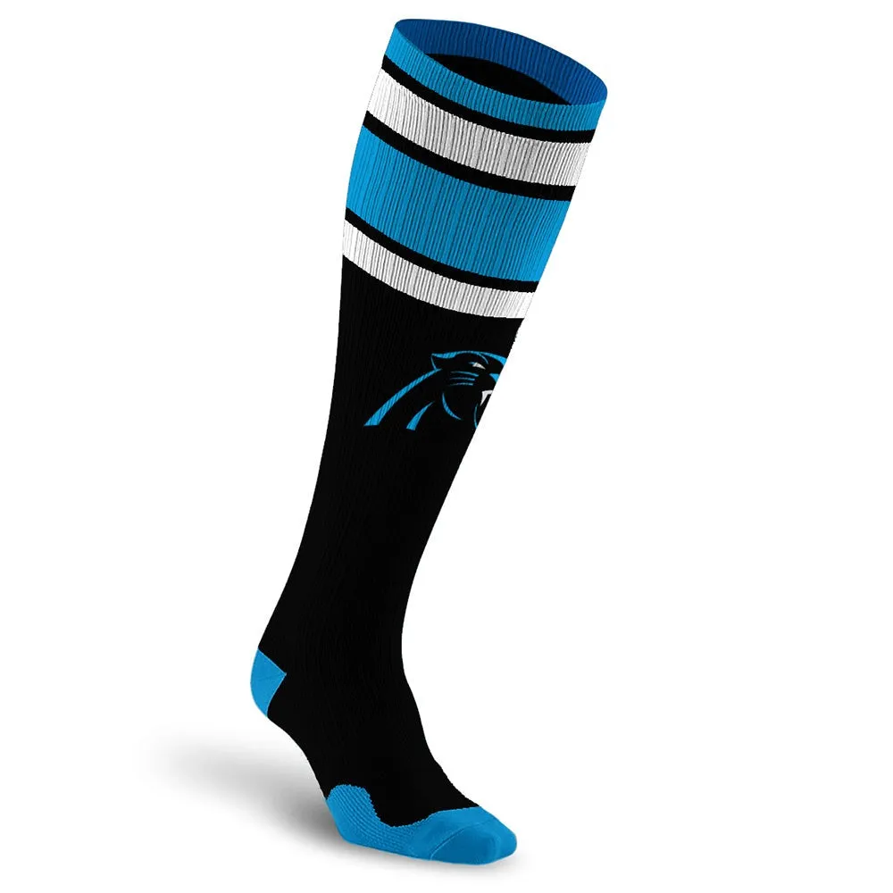 NFL Compression Socks, Carolina Panthers