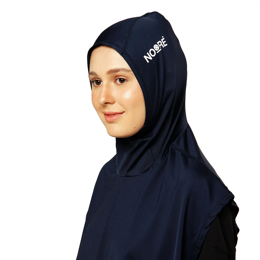 NOORE - Sarai Sport Hijab - Navy