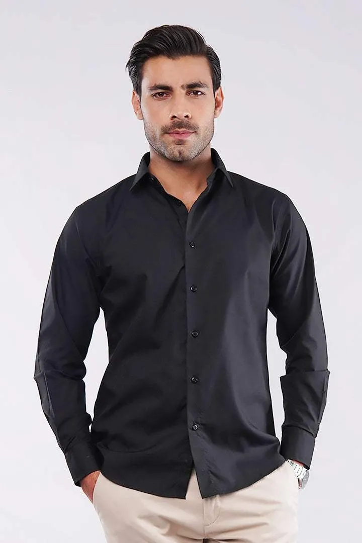 Plain Shirt - Black