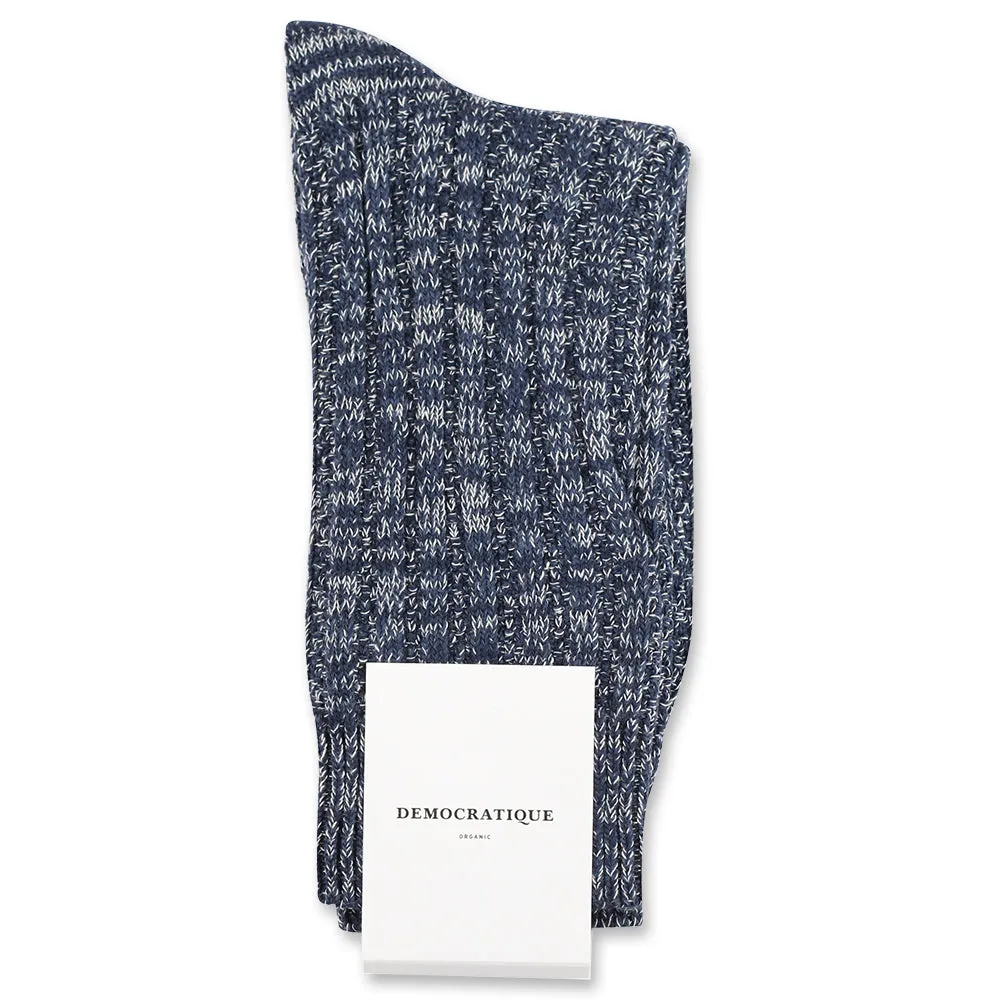 Relax Schooner Knit Supermelange Organic Cotton Navy / Shaded Blue / Off White