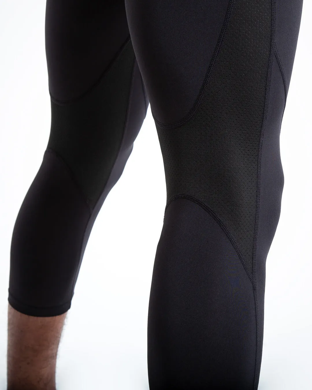 Saddler Compression 3/4 Leggings - Black