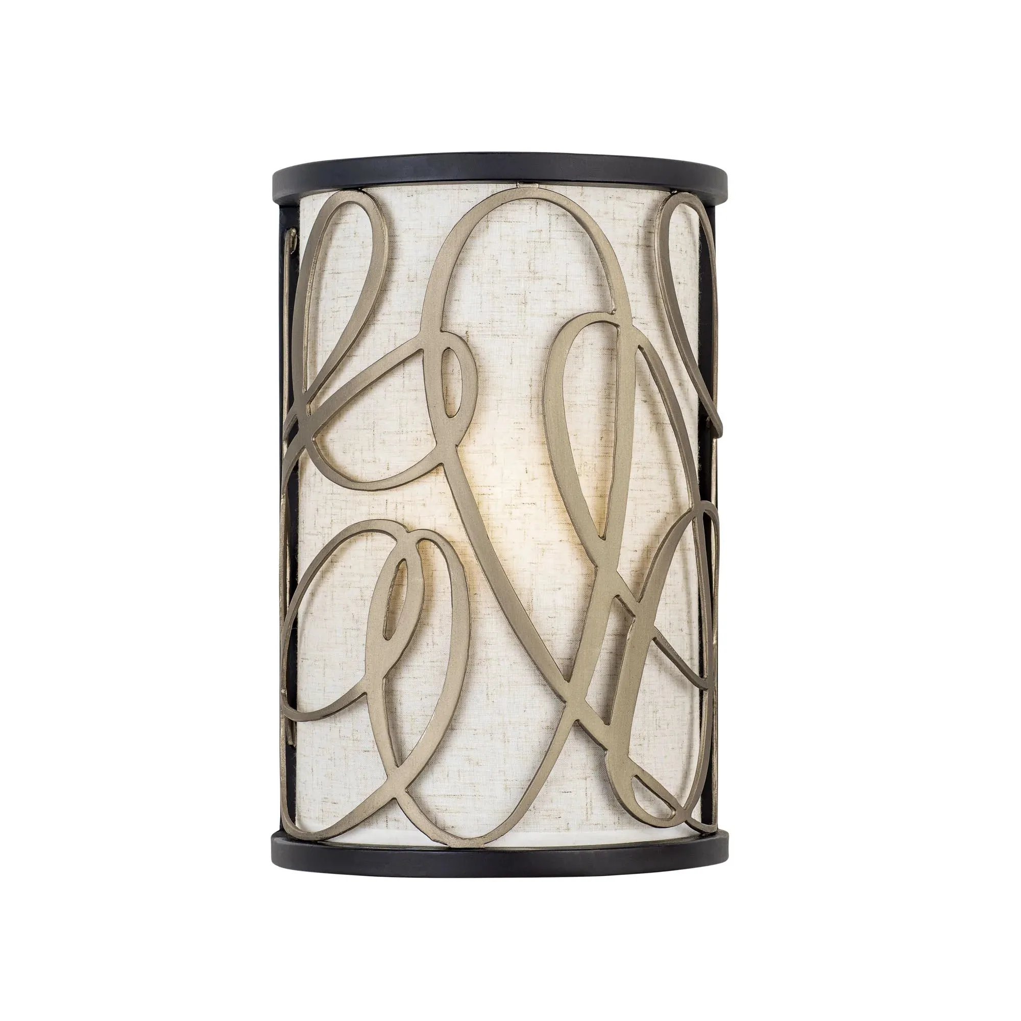 Scribble 381W01MBAR 1-Light Wall Sconce - Matte Black/Artifact