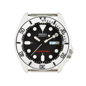 SKX007/SRPD Ceramic Bezel Insert: Sub style White/Black