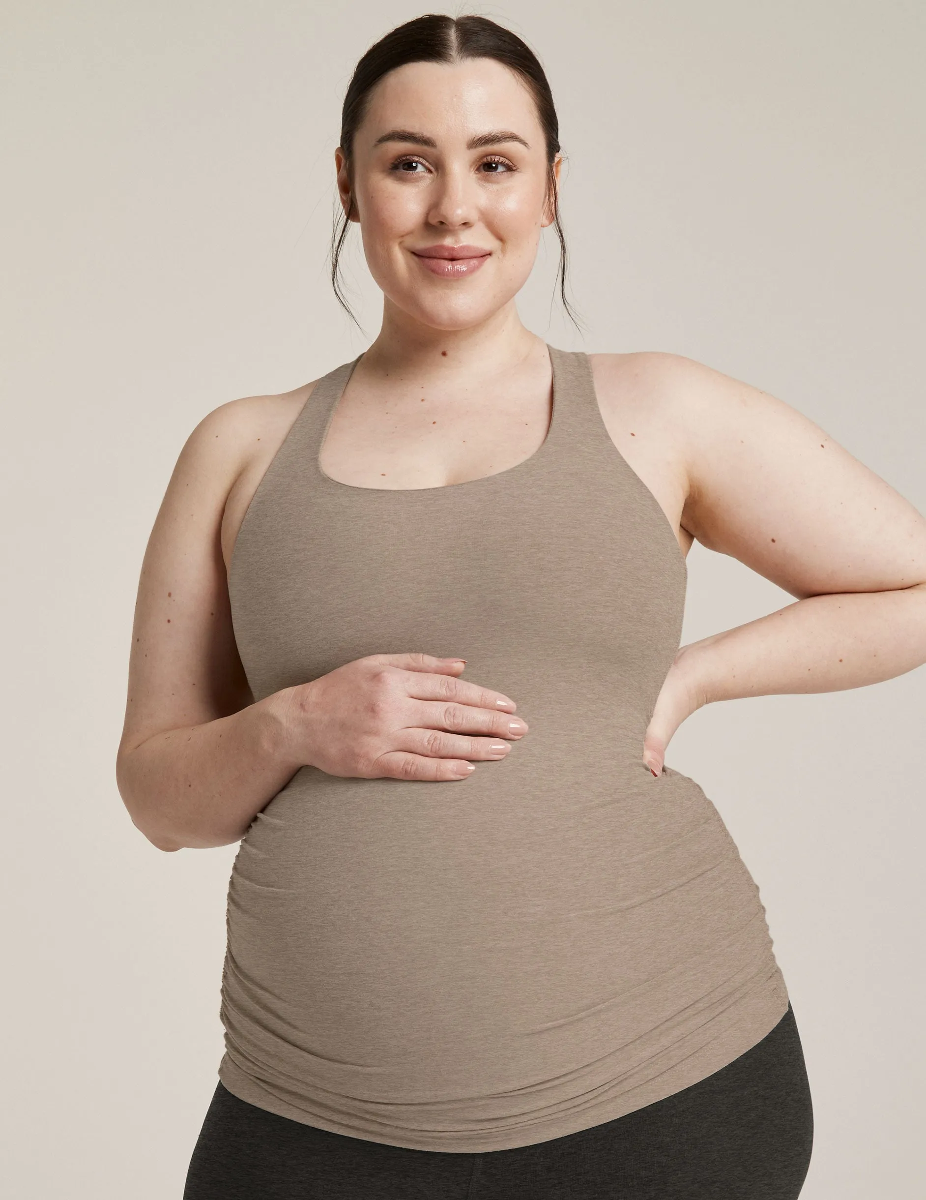 Spacedye Bases Covered Maternity Tank