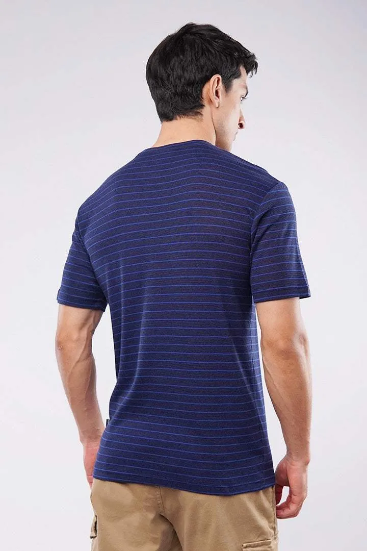 Striped T-Shirt - Blue