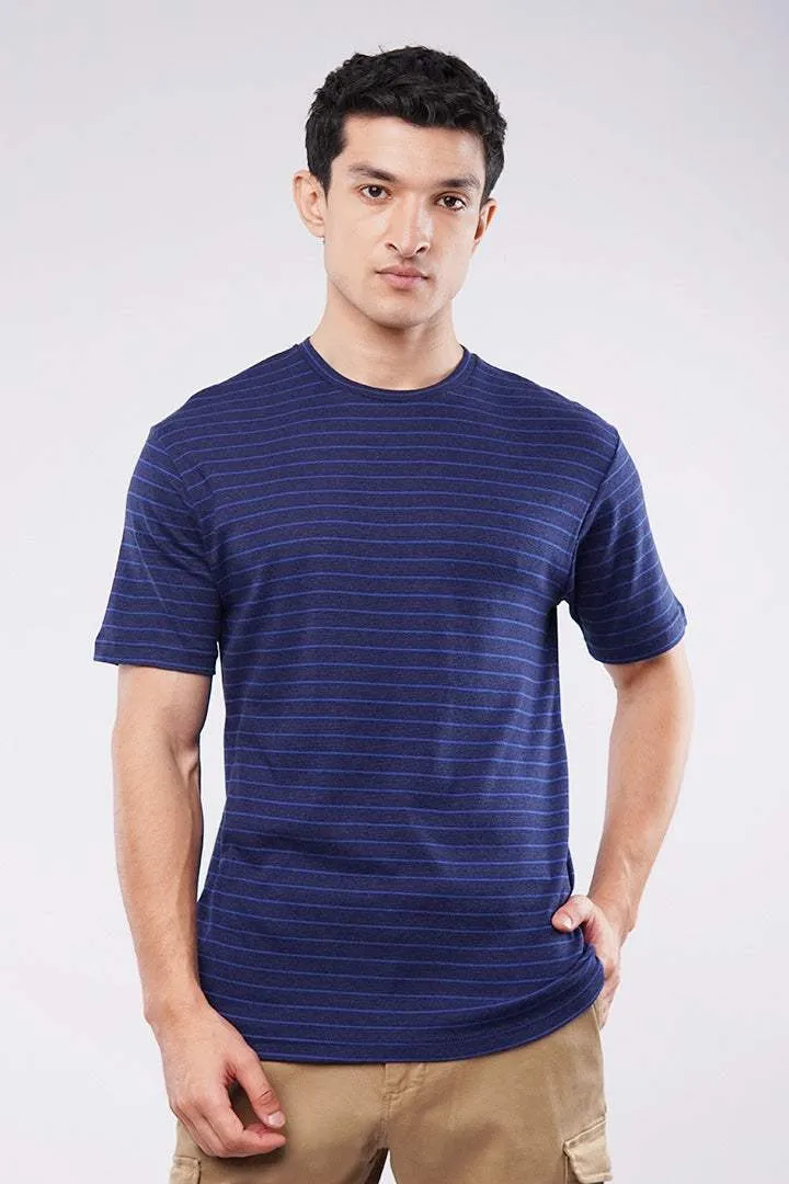 Striped T-Shirt - Blue