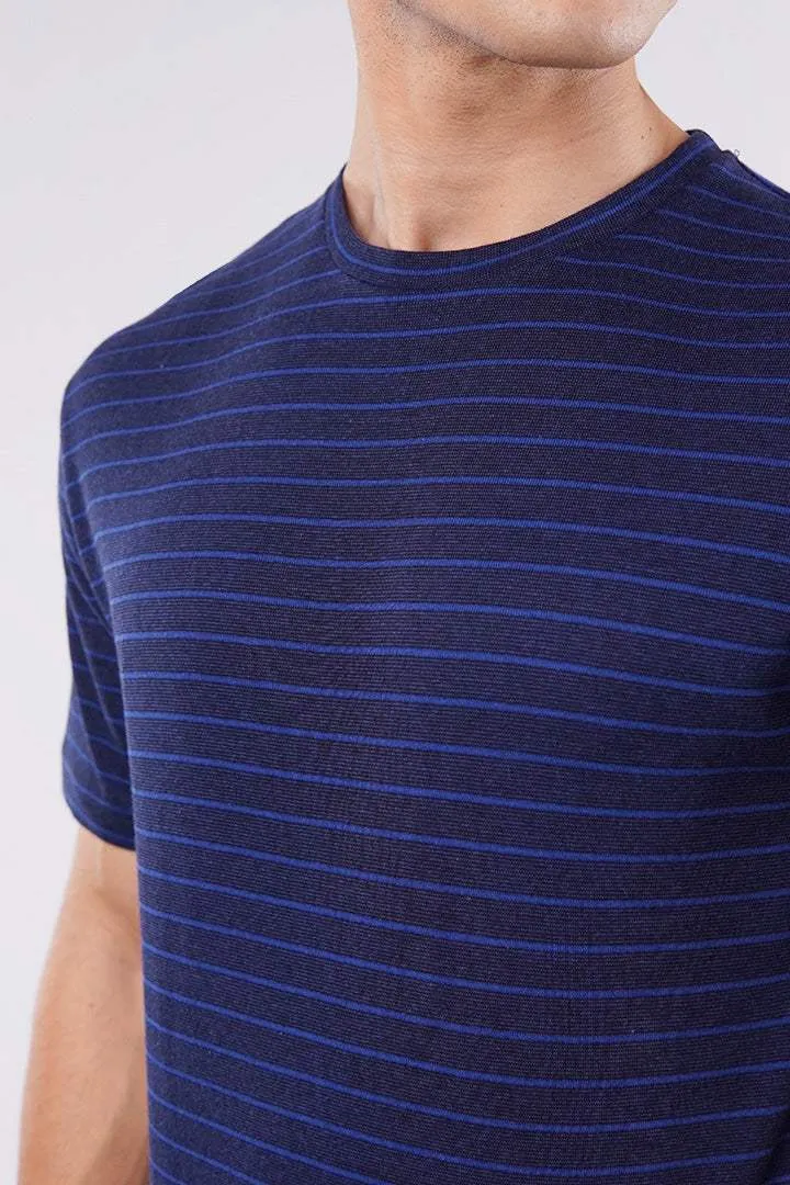 Striped T-Shirt - Blue