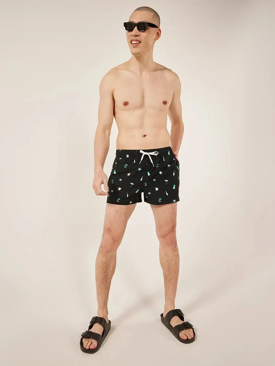 The Beach Essentials 4" (Classic Lined Swim Trunk)