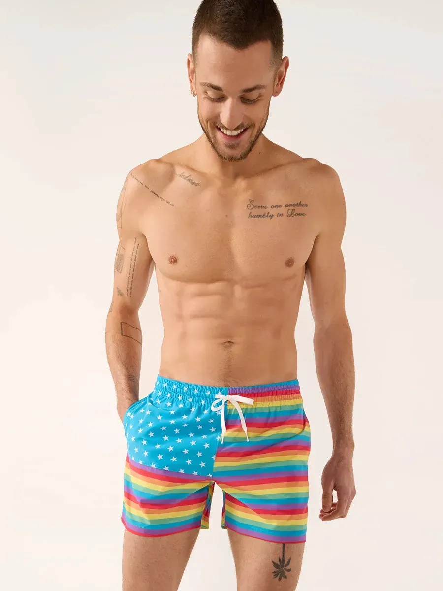 The Love Is Loves 5.5" (Classic Swim Trunk)