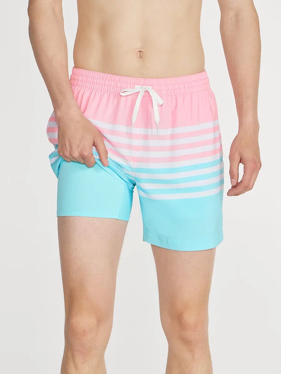 The On The Horizons 5.5" (Lined Classic Swim Trunk)