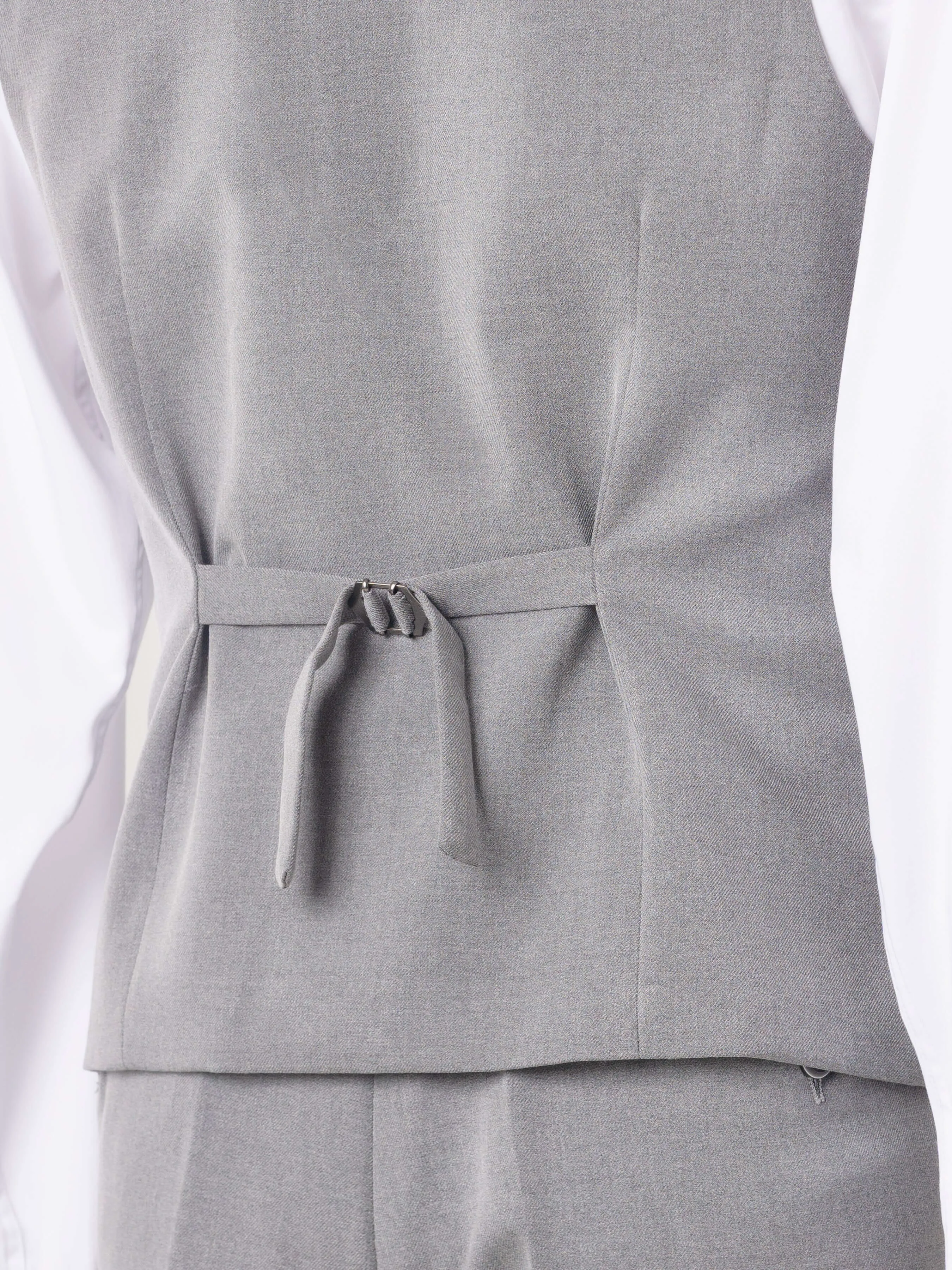 Vest - Grey Plain