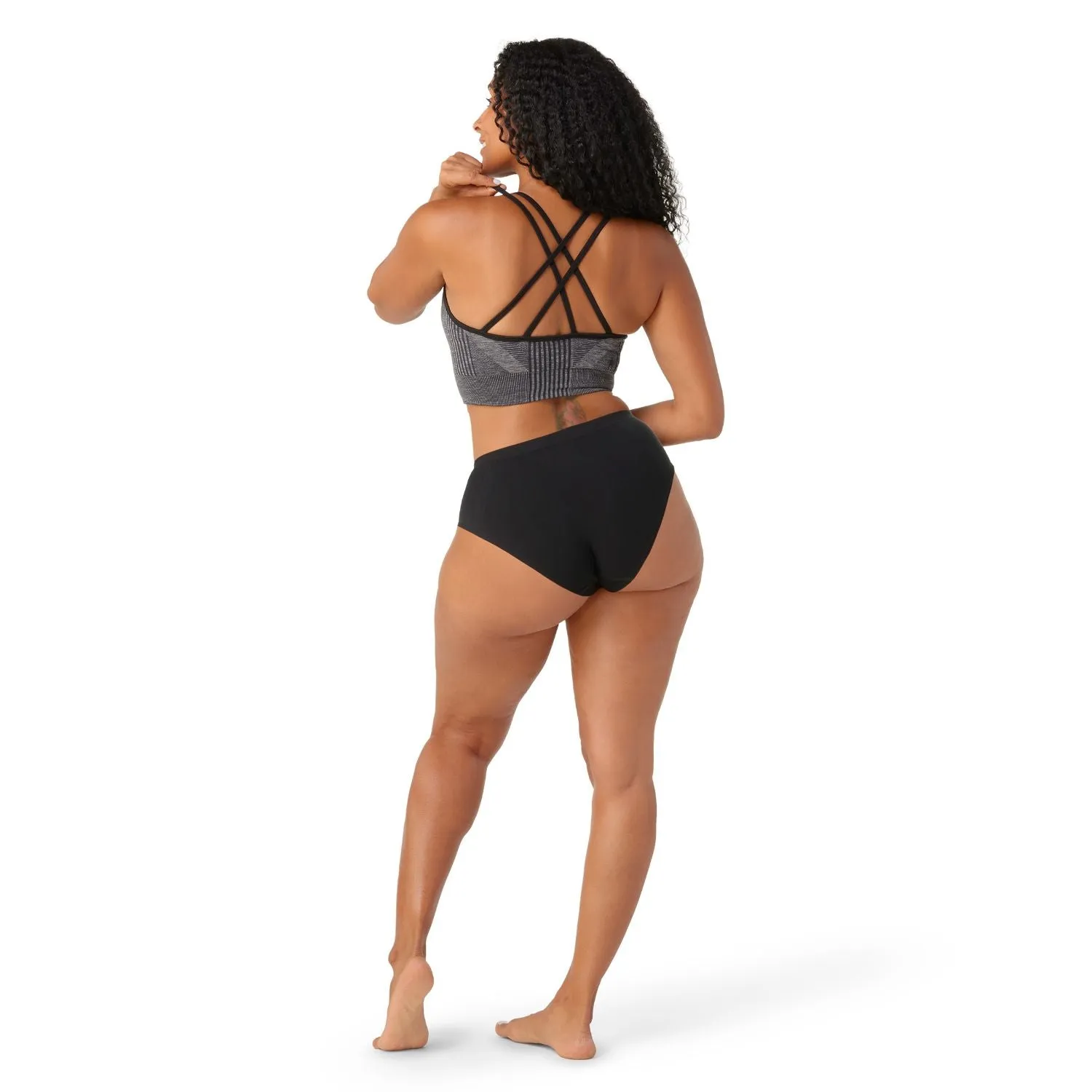 Womens Merino Seamless Strappy Bra